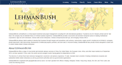 Desktop Screenshot of lehmanbush.com